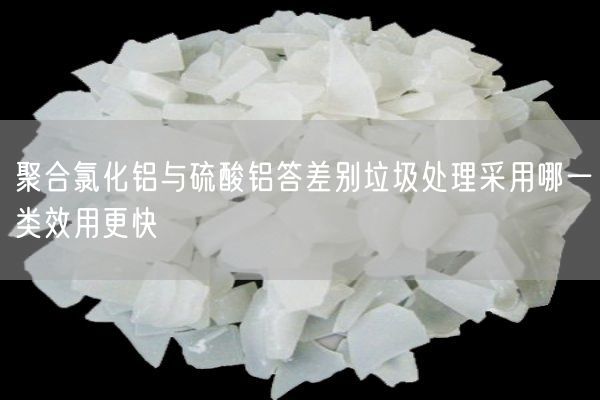 聚合氯化铝与硫酸铝答差别垃圾处理采用哪一类效用更快