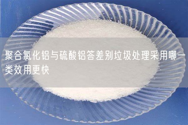 聚合氯化铝与硫酸铝答差别垃圾处理采用哪一类效用更快(图8)