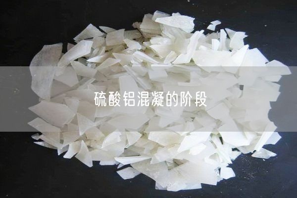 硫酸铝混凝的阶段(图1)