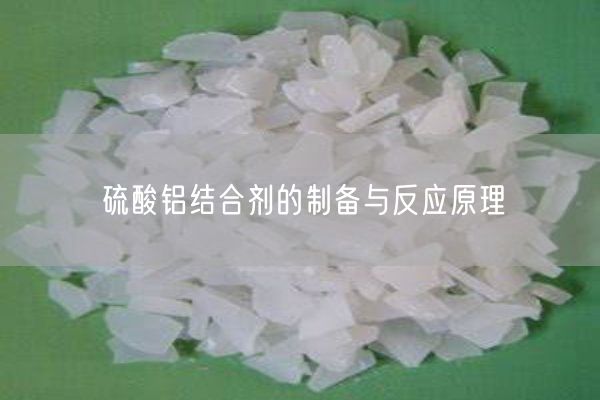 硫酸铝结合剂的制备与反应原理(图3)