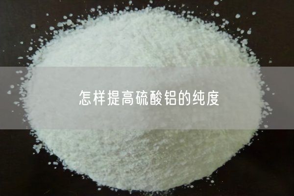 怎样提高硫酸铝的纯度(图2)