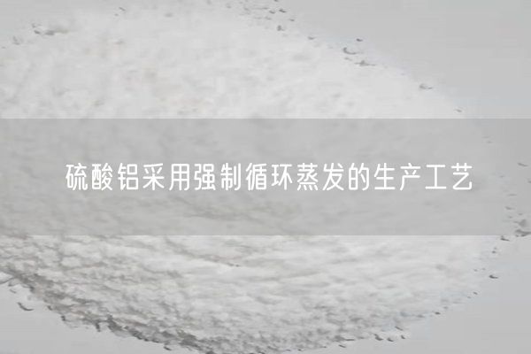 硫酸铝采用强制循环蒸发的生产工艺(图5)