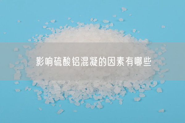 影响硫酸铝混凝的因素有哪些(图4)