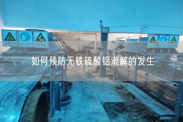 如何预防无铁硫酸铝潮解的发生(图2)