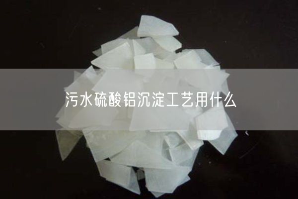 污水硫酸铝沉淀工艺用什么
