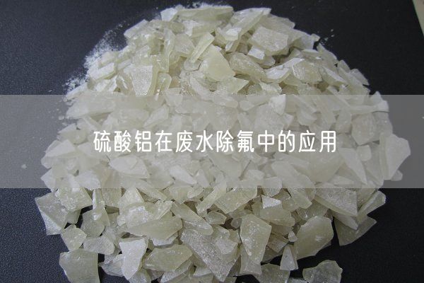 硫酸铝在废水除氟中的应用(图10)